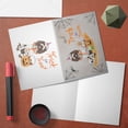 thumbnail image 4 of Trick or Treat Boykin Spaniel Funny Mummy Cosplay Pumpkin Candy Basket 7x5in Folded Greeting Card Dog Lover Single Note Card with Envelope - 12016, 4 of 5