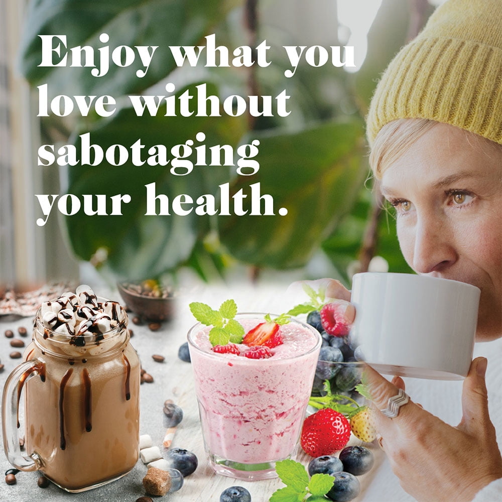 5 SPARROWS Healthy Sugar-Free Frappe Mix Powder, Milkshake & Smoothie Mix Base - Stevia-Sweetened, Zero Sugar Creamer, Keto-Friendly Drink Mix, 40oz (2.5lb)