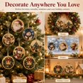 thumbnail image 5 of Clearance! 6Pcs Christmas Wooden Ornaments, Pearl Diamond Art Kit for Adults DIY Hanging Christmas Ornaments with Pearls, Special-Shaped Gems & Jute Twine, Holiday Craft for Tree & Window Decor (#7), 5 of 8