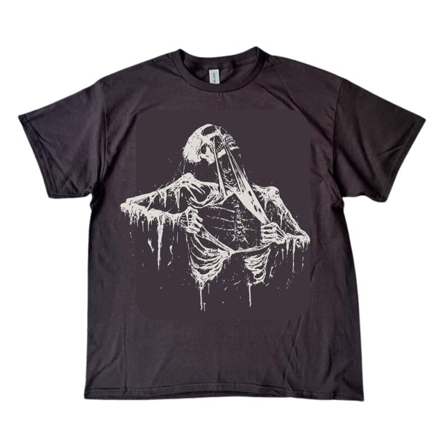 Recomendaciones de vestimenta Conjunto deportivo casual para hombre + camiseta de cuello redondo con estampado de calavera y pantalones cortos: transpirable, ligeramente elástico, ideal para las vacac