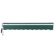 thumbnail image 4 of Awntech 24' x 10' Maui Left Motor Left Motorized Patio Retractable Awning, Forest, 4 of 6