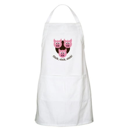 Cafepress Oink Oink Oink Apron Kitchen Apron With Pockets
