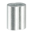 thumbnail image 4 of Mangas de aluminio para cable de 4 mm y 5/32 pulgadas, clip de crimpado en bucle, 25 piezas, 4 of 5