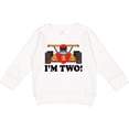 thumbnail image 2 of Inktastic Race Car 2nd Birthday Boys Racing Toddler Sweatshirt, 2 of 4