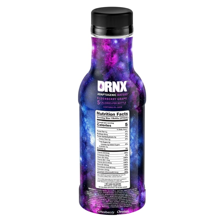 DRNX 12 Pack Adaptogenic Waters Complete Hydration Enhanced