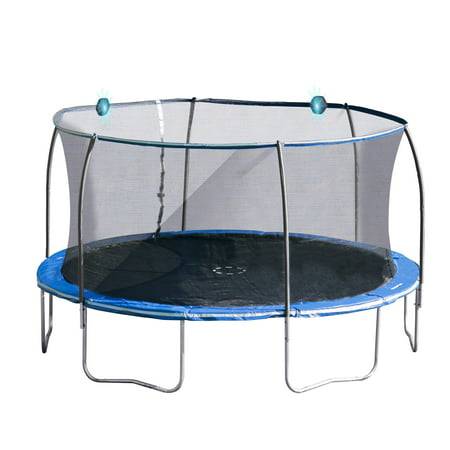 14-Foot Steelflex Trampoline Pro, with Safety Enclosure and Electron Shooter