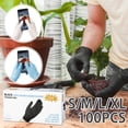 thumbnail image 4 of Hands DIY 100pcs Professional Nitrile Gloves Multi-Purpose Vinyl Gloves Safety Work Gloves Latex Powder Free Gardening Nitrile Gloves for Home Kitchen Outdoor Use 9 Inch, 4 of 7