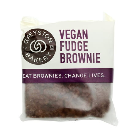 Vegan Fudge Brownie, 2.5 oz (Best Vegan Black Bean Brownies)