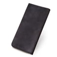 thumbnail image 4 of Le'aokuu Mens Real Leather Bifold Organizer Checkbook Wallet Cash Holder Brown, 4 of 7
