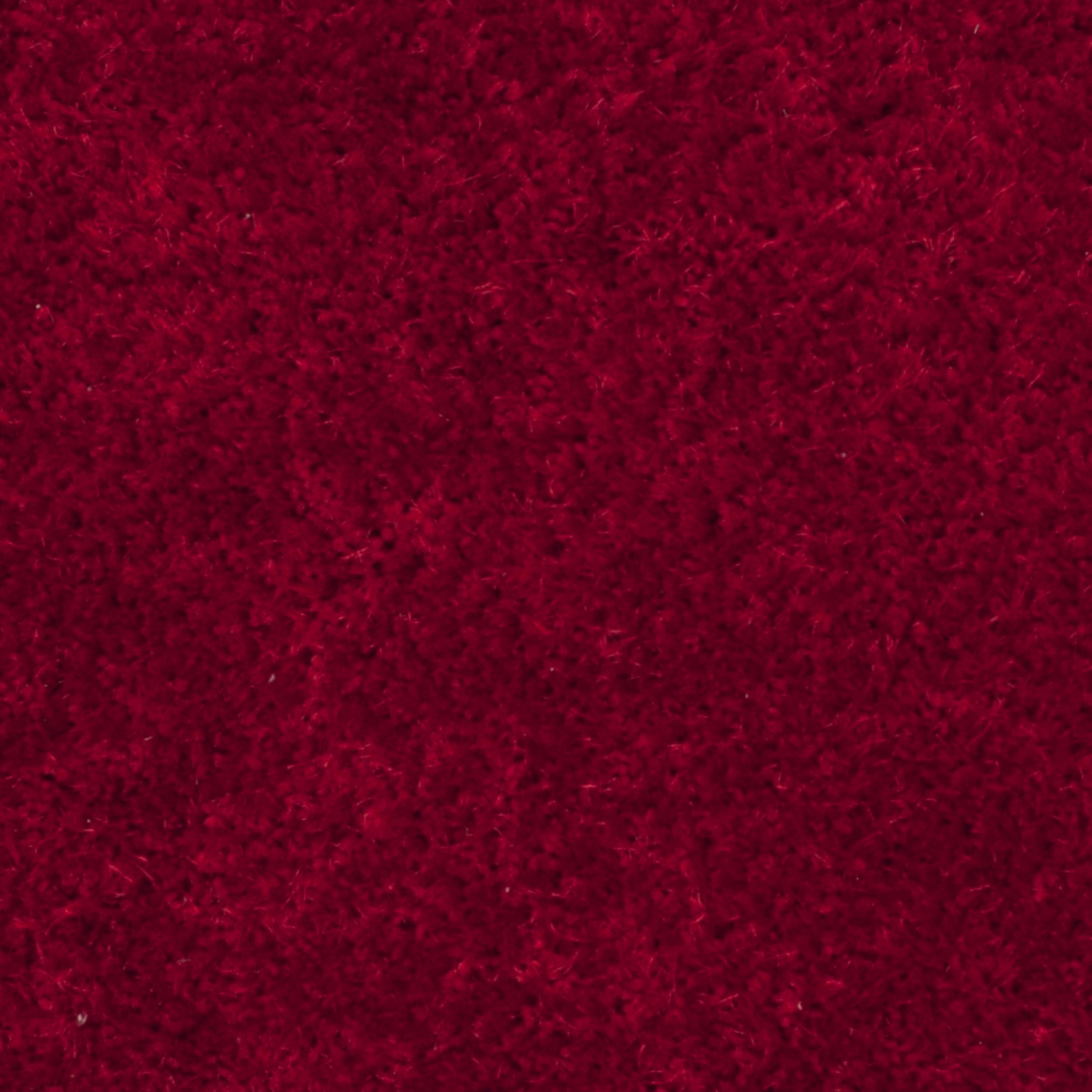 SAFAVIEH Luxe Paxton Solid Plush Polyester Shag Area Rug, Red, 5' x 8'