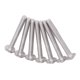 thumbnail image 4 of Pernos con bridas, 50 piezas Pernos con bridas con cabeza de botón con bridas Diseño elevado NikouMX herramienta, 4 of 8