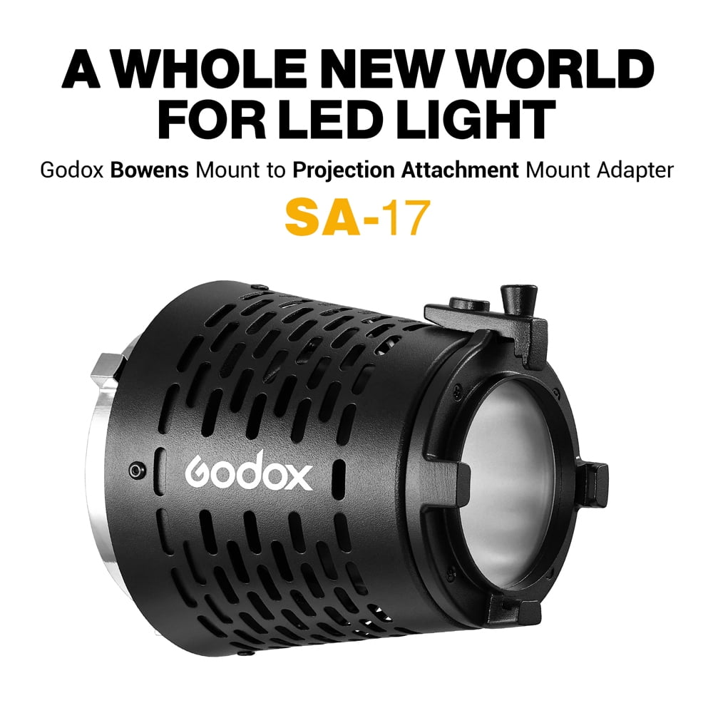 Godox SA-17 Projection Attachment Adapter for Mounting Godox Godox SA-17 Projection Attachment Adapter for Mounting Godox
