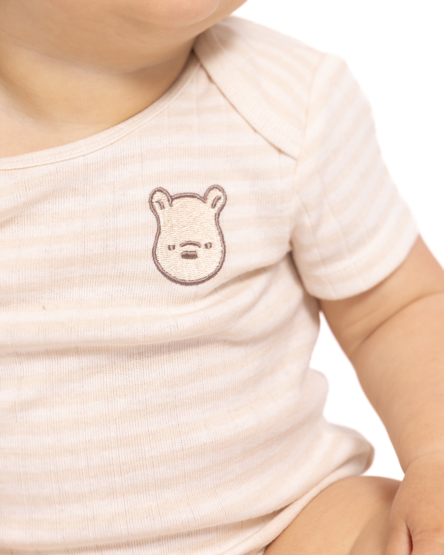 Disney Baby Wishes + Dreams Winnie the Pooh Bodysuits with Short Sleeves, 3-Pack, Sizes Newborn-18M