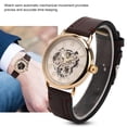 thumbnail image 1 of Muñeca Reloj De Pulsera De Moda Reloj Mecánico Semiautomático Con Patrón Hueco Para Hombre, 1 of 7