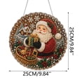 thumbnail image 4 of Christmas Pearl Diamond Painting Kit,DIY Christmas Suncatcher Hanging Ornament,Pearl Craft Kit for Window and Wall Holiday Decor, 4 of 8