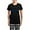 With Checker Pant, variant on CafePress - BLUELINE_Pocket_Notext Women's Dark Pajamas - Women's Short Sleeve Print T-Shirt and Pants Dark Cotton Pajama Set