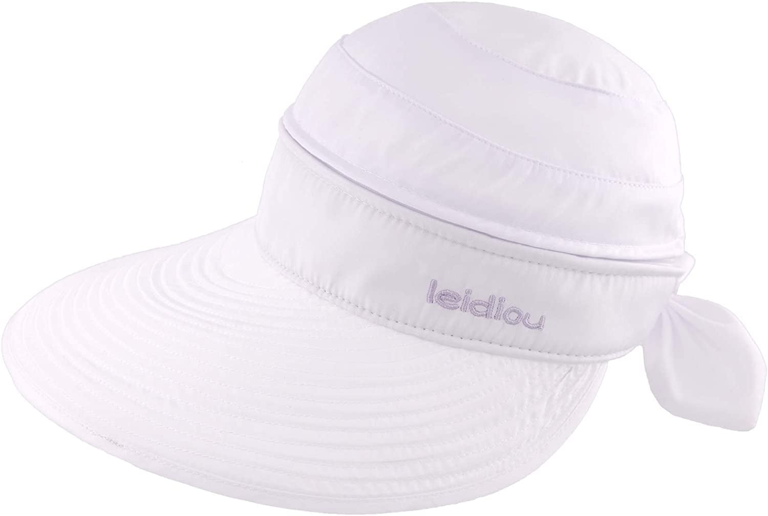 Women Sun Visor Hats UPF 50+ Wide Brim 