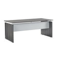 thumbnail image 2 of Mayline Medina Series 72" Computer Desk in Gray Steel, 2 of 4