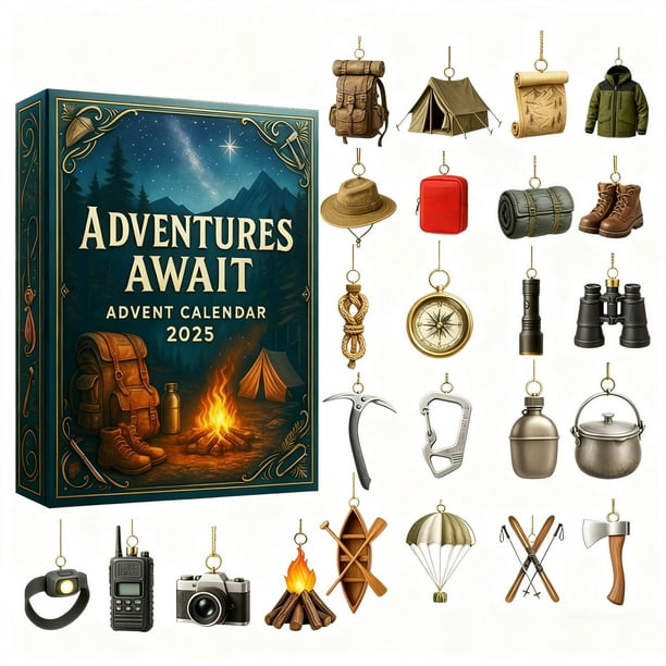 Eoozwa 2025 Christmas Countdown Calendar 24 Day Mini Baby Pendant Surprise Collectible Figurines for Holiday Tradition Family Activity Festive Advent