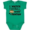 thumbnail image 3 of Inktastic I Watch Football with My Pawpaw Boys Baby Bodysuit, 3 of 5