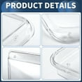 thumbnail image 6 of 1 Pc Car Front Right Headlight Lens Cover for Volkswagen MK4/Bora 1999-2005 No.1J5941018AH PC Clear, 6 of 6