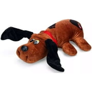 Pound Puppies Classic 80's Collection Brown Puppy with Black Spots Plush [Poseable Ears]