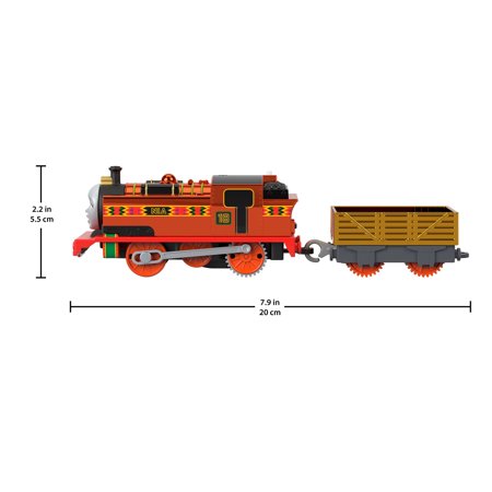 【Fisher-Price 】 きかんしゃトーマス トラックマスター 75周年 セレブレーション ニア＆ストーリーブック Thomas ＆ Friends Trackmaster  Nia メタリック