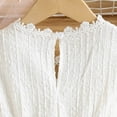 thumbnail image 7 of HAOTAGS Tulle Dresses for Girls Fashionable Short Sleeve Princess Dress with Lace Trim Pink Size 4, 7 of 7