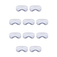 thumbnail image 3 of Seitruly Cubierta para los ojos, accesorio de cama de doble cara, venda para los ojos, bloqueo de luces, paquete ciego, accesorios de viaje, Blanco 10piezas, 3 of 6