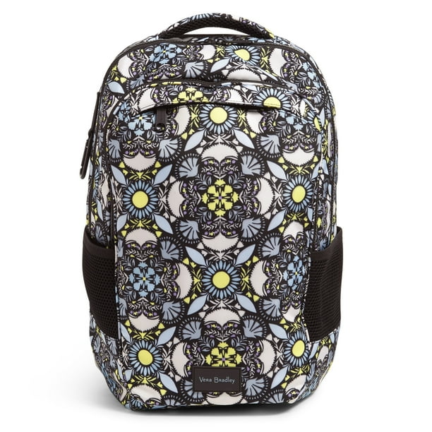 Vera Bradley Women's Recycled Grand Backpack Plaza Medallion