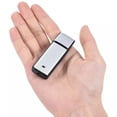 thumbnail image 1 of Microfono Espia Usb Spy Grabadora de Voz De 8gb Duracion Hasta 19 Horas bateria recargable por USB, Graba Conversaciones, juntas, clases discreta y portatil Audio De Gogo Electronics Color Gris, 1 of 8