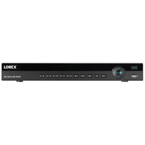 Lorex NR9163 4K Ultra HD 16 Channel Security NVR, 3TB Hard Drive, Cloud