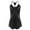 Black, variant on Kelon Intimates Clearance Women's Nylon Underwear Fashion Women Plus Size Babydoll Lace Silks Lingerie G-String Set Underwear