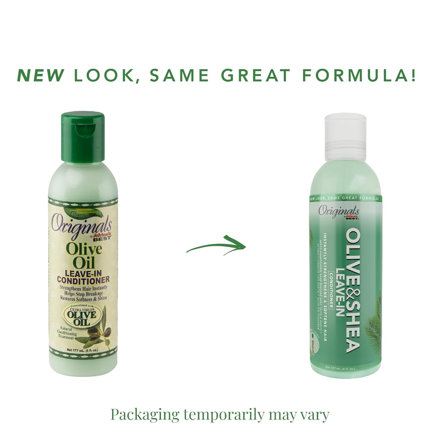 Africa's Best Organic Olive Oil Leave In Conditioner, 6 Oz.,Pack of 3