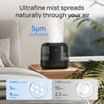 thumbnail image 3 of Dreo Humidifiers for Bedroom, Top Fill 4L Supersized Cool Mist Humidifier with Oil Diffuser and Nightlight, 32H Runtime, Quiet Ultrasonic Humidifiers for Home, Baby Nursery and Plants, 3 of 9