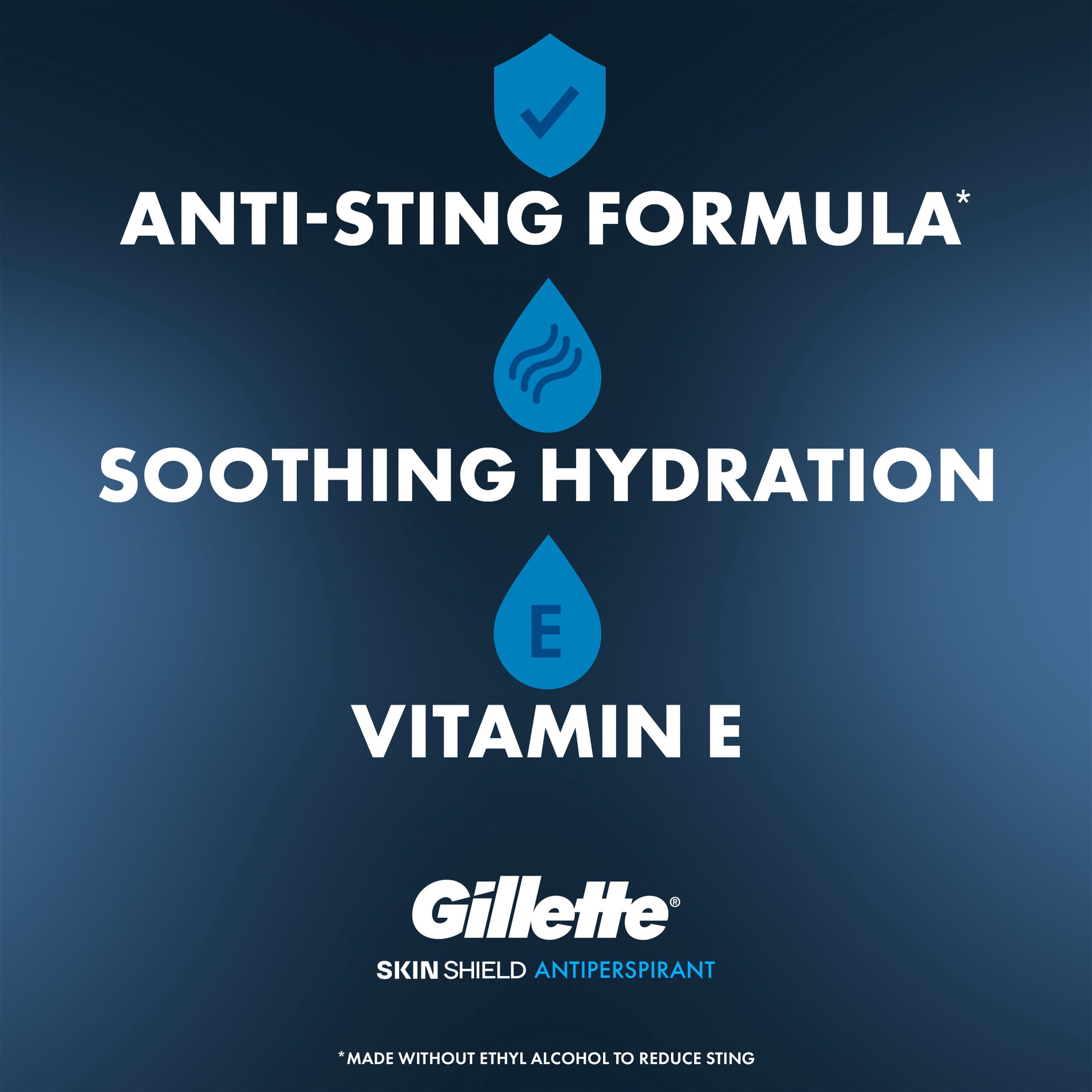 Gillette Clear Gel Antiperspirant and Deodorant for Men Rustic Vanilla Scent 3.8 oz