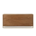 thumbnail image 5 of Inspired Home Moani Sideboard Buffet 4 Doors, 2 Adjustable Shelves, Ash Brown, 5 of 10