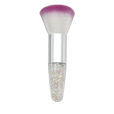 HSMQHJWE Case Makeup Diamond Transparent Tool Handle Tapered Makeup Grain Brush Single Brush Bike Brushes Kit