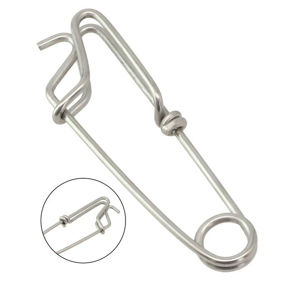 Longline Branch Hanger Snap Swivel Float Line Tuna Clip Live Bait Trap Lock Clip