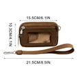 thumbnail image 2 of Boovnll Rangement Maison, Sac de Poignet Transparent en Pvc pour Cartes de Banque, Rangement et Organisation, 2 of 5
