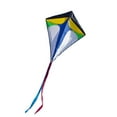 thumbnail image 2 of Diamond Kite for Everyone, 31-Inch Colorful Easy to Fly Beginner Kite with Long Dual Tails for Beach, Park, and Backyard Outdoor Summer Games, 2 of 6