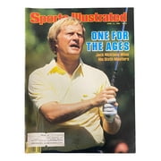 Jack Nicklaus PGA Sports Illustrated Magazine April 21 1986