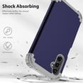 thumbnail image 3 of JTCASES for Samsung GalaXxy A15 Case, Drop Resistant Corners, Wireless Charging, Heavy Duty Shockproof Hybrid Hard PC Bumper, Camera Protection, Skin-feel Anti-scratch Tough Cover, Darkblue, 3 of 7