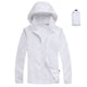 thumbnail image 1 of Chaquetas y abrigos casuales con capucha de manga larga, chaqueta de lluvia para mujer con capucha, chaquetas cortavientos, sudadera con capucha para el sol, impermeables ligeros con bolsa de almacena, 1 of 2