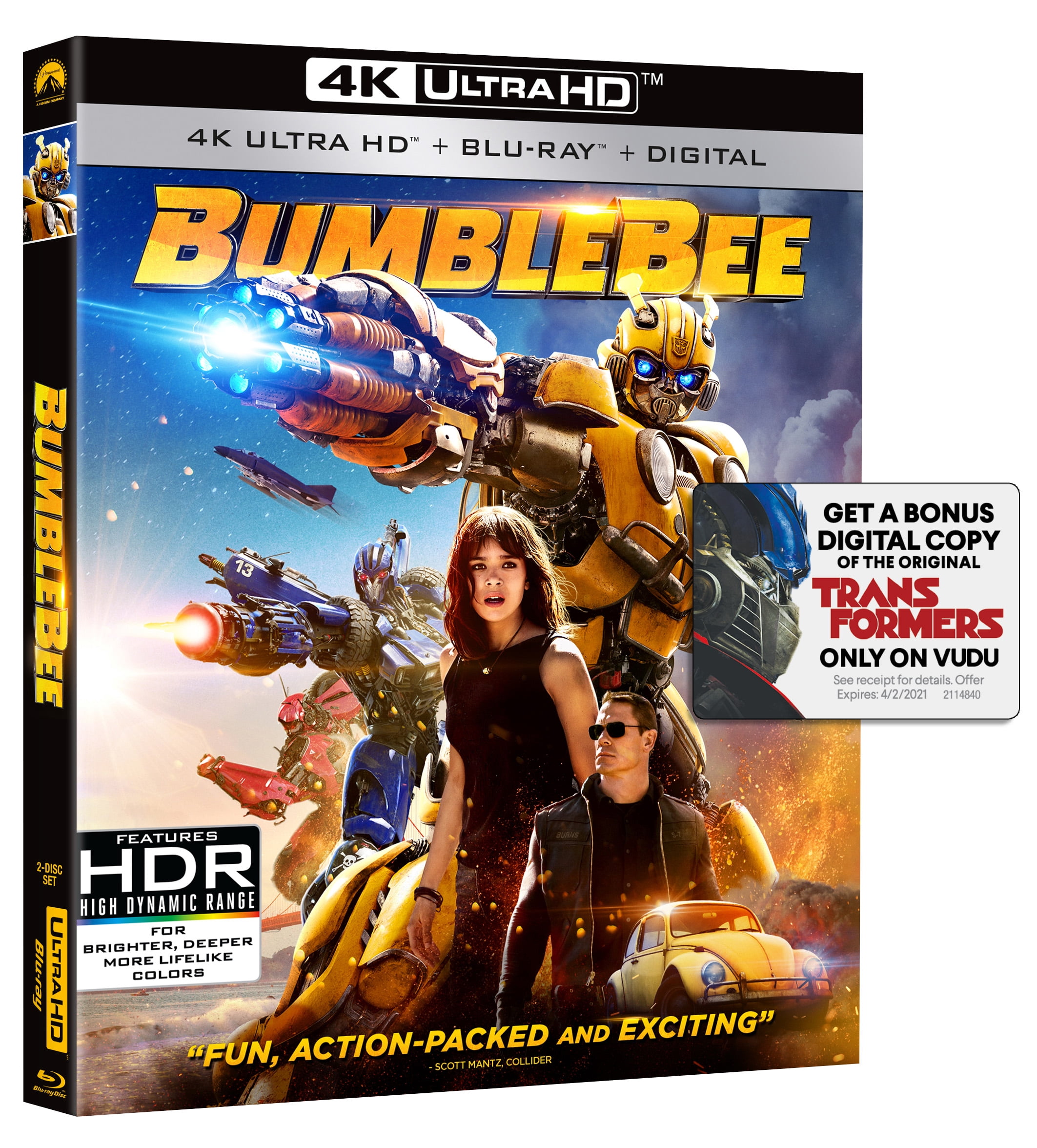 Bumblebee 4k Ultra Hd Blu Ray