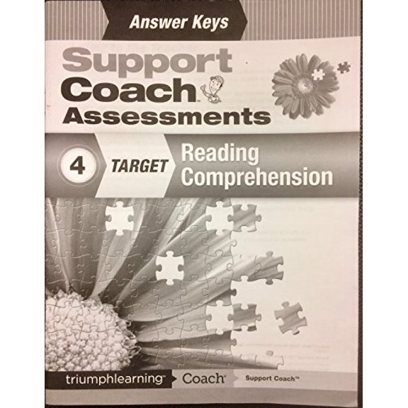 Pre-Owned Support Coach, Target: Reading Comprehension, Grade 4 (Paperback) 1629285927