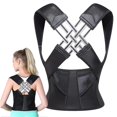 thumbnail image 1 of LAICAIW Adjustable Back Posture Belt Office Home Gym Unisex, Back Straightener Posture Corrector, Adjustable and Fully Back Support Improve Back Posture and Lumbar Support (Size : Large), 1 of 7