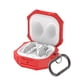 thumbnail image 3 of Estuche de cristal para Samsung Galaxy Buds Live y Galaxy Buds Pro y Galaxy Buds 2 y Galaxy Buds 2 Pro Estuche rígido a prueba de golpes Estuche protector con llavero, 3 of 6