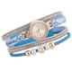 thumbnail image 2 of Relojes de pulsera de cuarzo con envoltura de tejido Vintage a la moda para mujer Wmkox8yi  sjalhkljlk1413, 2 of 8