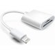 thumbnail image 1 of Lightning to SD and TF Card Reader Adapter, Apple MFi Certified 2 in 1 Micro SD TF Dual Slot Memory Card for iPhone 14 13 12 11 X XS XR 8 7 Plus, iPad, 1 of 5